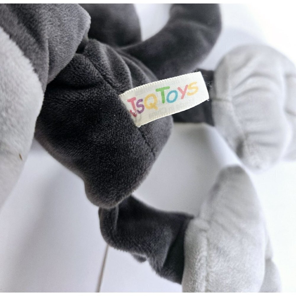 JSQ Toys Monkey 10" tall Gray Hand Puppet Plush Vintage - Picture 4 of 7